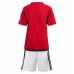 Manchester United Domaci Dres za Dječji 2023-24 Kratak Rukavima (+ kratke hlače)